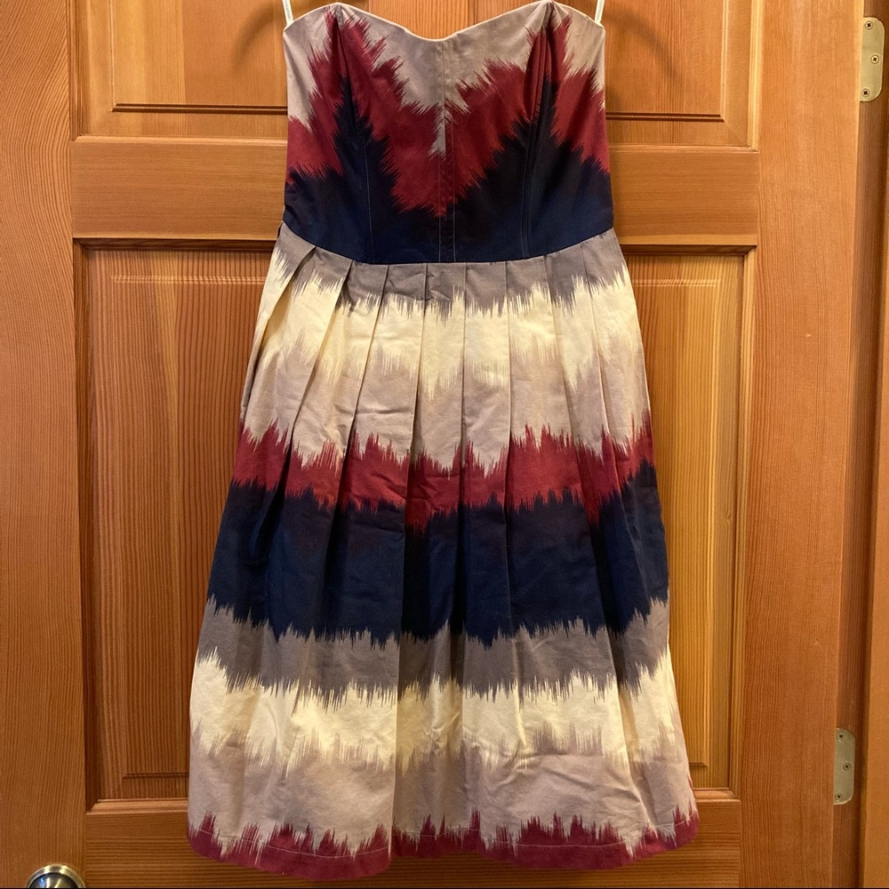 COREY LYNN CALTER strapless jewel-tone dress, size 6